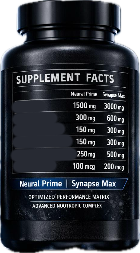Optimized Synapse formula label
